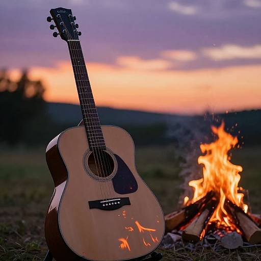 Hagstrom Acoustic Guitar by Campfire