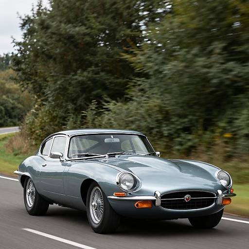 Classic Jaguar E-Type Car