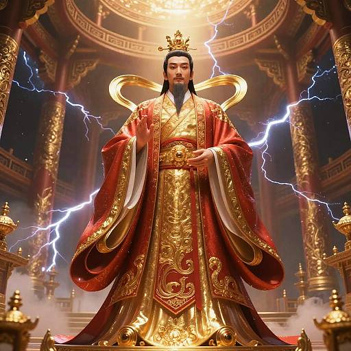 Jade Emperor in Celestial Palace