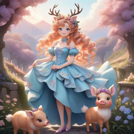 Enchanting Anthropomorphic Garden Faerie Enchanting Anthropomorphic Garden Faerie