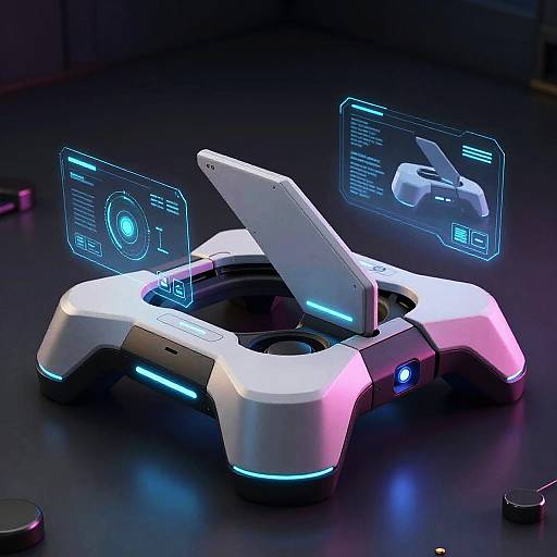 PS6 Modular Gaming System Concept Art