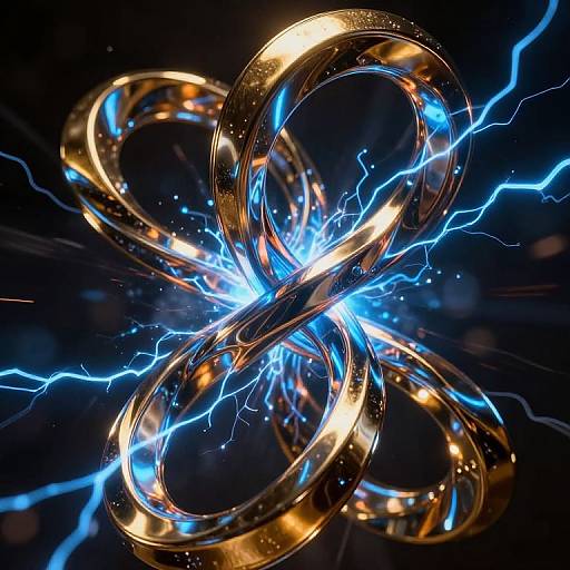 Dynamic Twisted Metallic Energy Structure