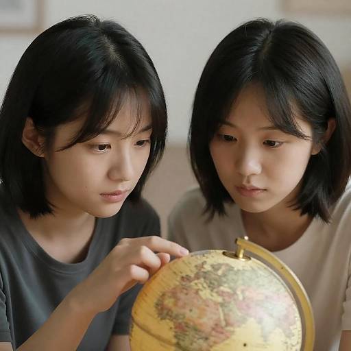 Focused Examination of a Yellow Globe