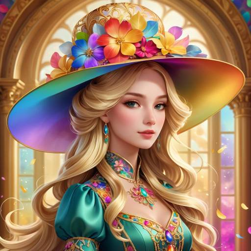 Radiant Portrait of a Young Woman