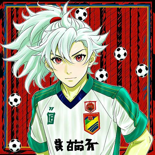 Illustration of Hakuryuu (inazuma eleven), inazuma eleven (series) in the style of Lulu-chan92