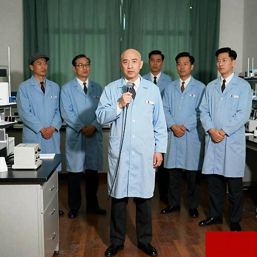 Mid-20th Century Laboratory Team Photo