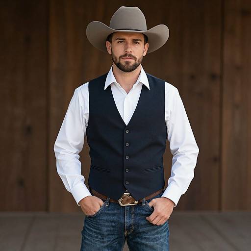 Western Semi-Formal Male Portrait