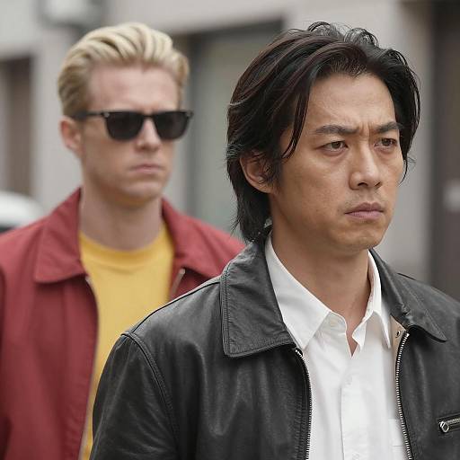 Urban Photograph of Two Distinct Men