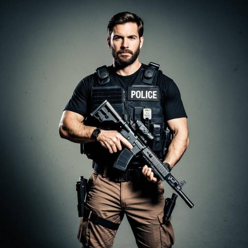 SWAT Costume: Tactical Male with Weapon