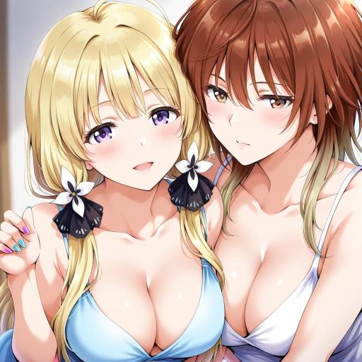 Illustration of Aketa mikoto, idolmaster in the style of Unya