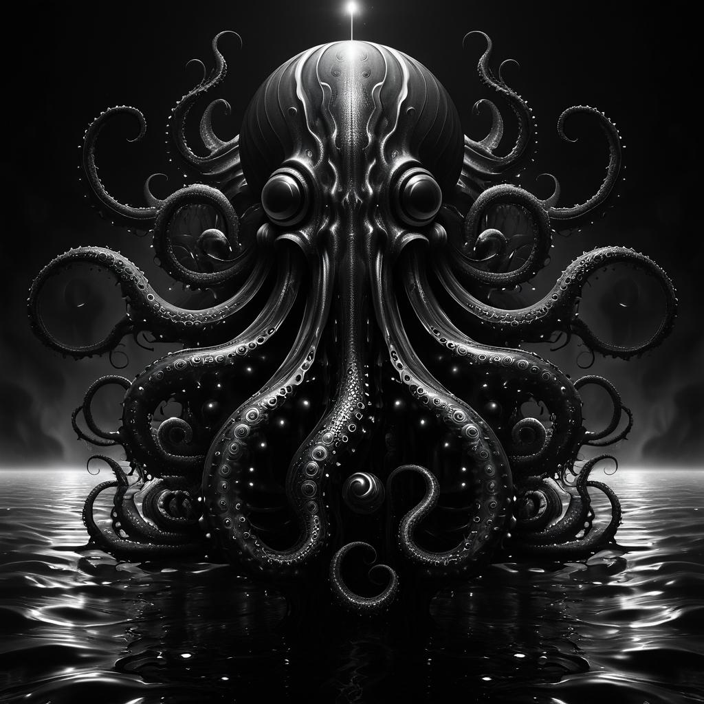 Haunting Deformed Kraken in Dark Waters