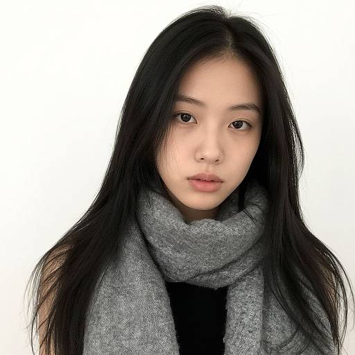 Photorealistic Portrait of Stylish Woman