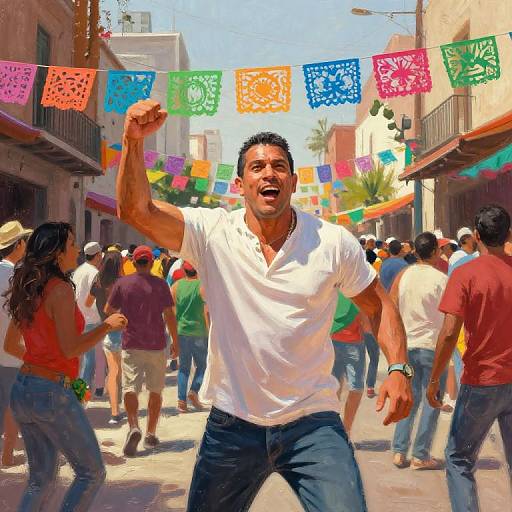 Nate Diaz at Vibrant Mexican Festival