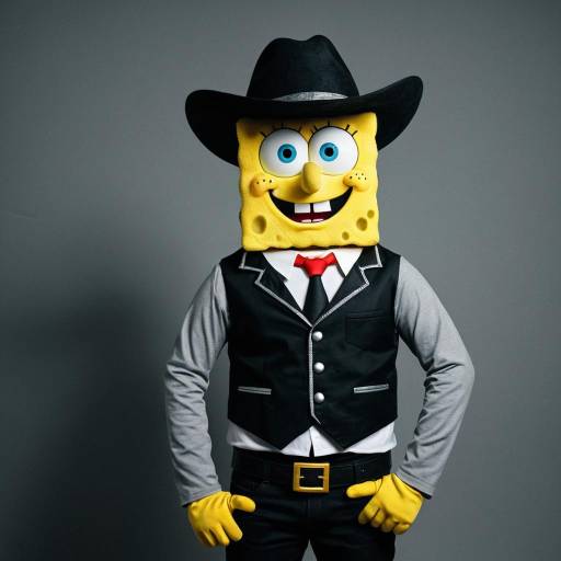 Dennis Spongebob Cowboy Costume Design