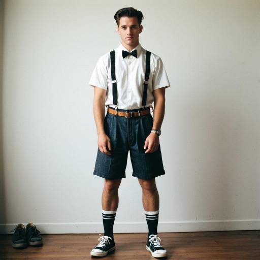 Retro Male Sock Hop Costume Design