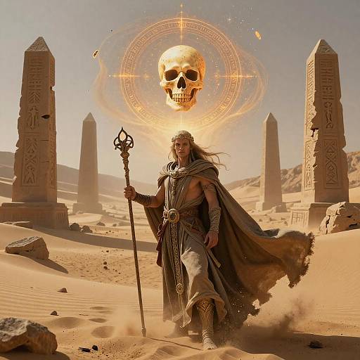 Sand Mage of the Golden Amphitheater