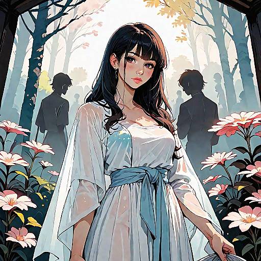 Arima Kana See-Through Silhouette