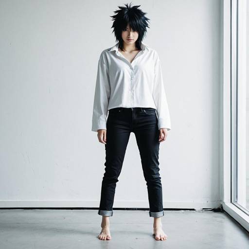 L Death Note Inspired Cosplay Outfit