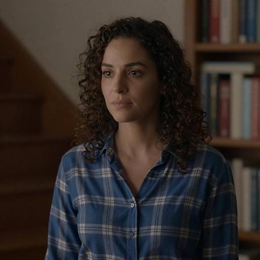 Warm Indoor Portrait of a Woman