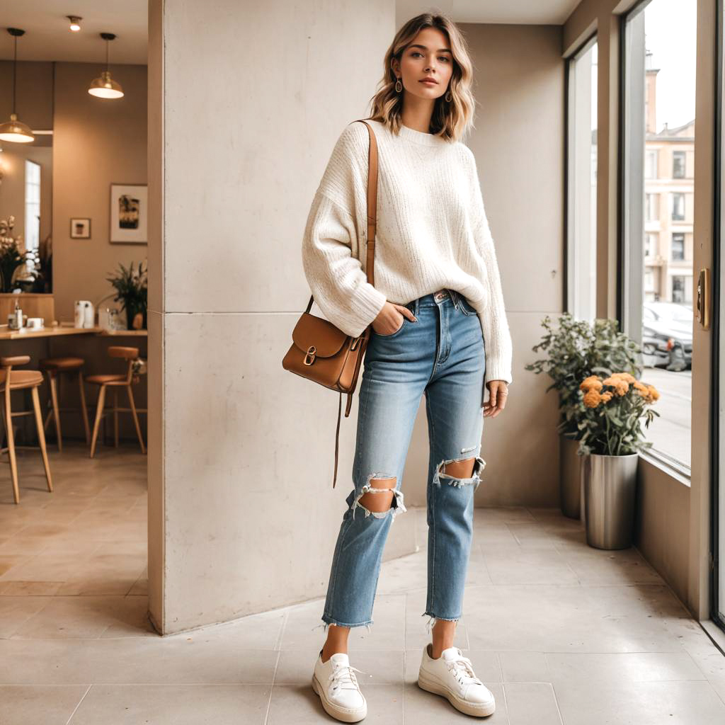 Casual Chic: Compact Frame Outfit Inspiration