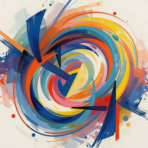 Abstract AI Art Conceptualization