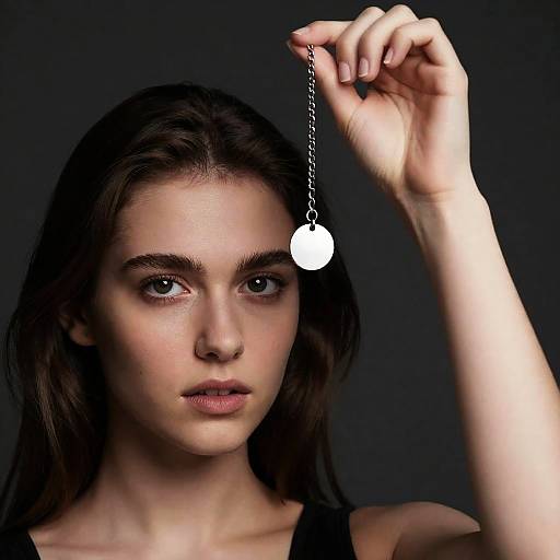 Intense Portrait of a Young Woman