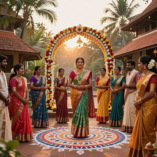 Vibrant South Indian Wedding Celebration