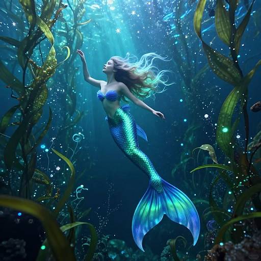 Ethereal Mermaid Princess Ascending