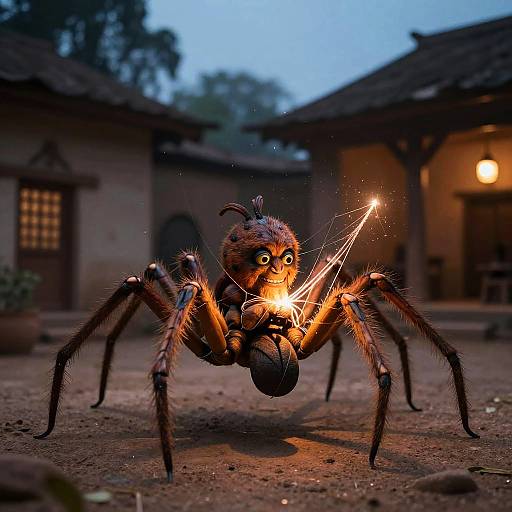 Anansi, Trickster Spider God Art