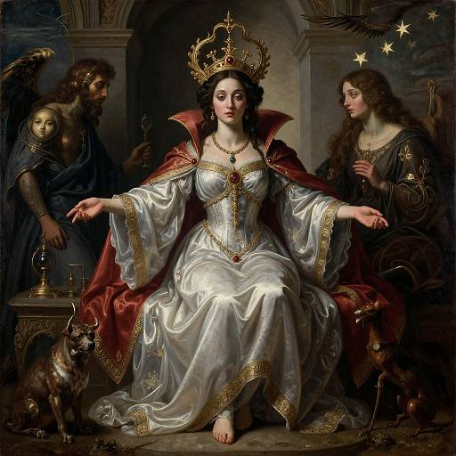 Surrealistic Ancient Vampire Princess