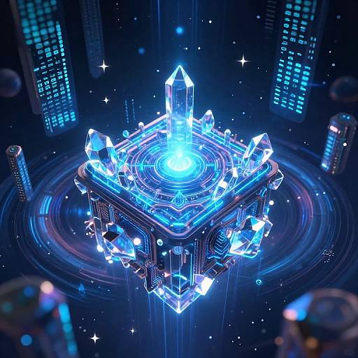 Starborne AI Awakening in Crystal Core