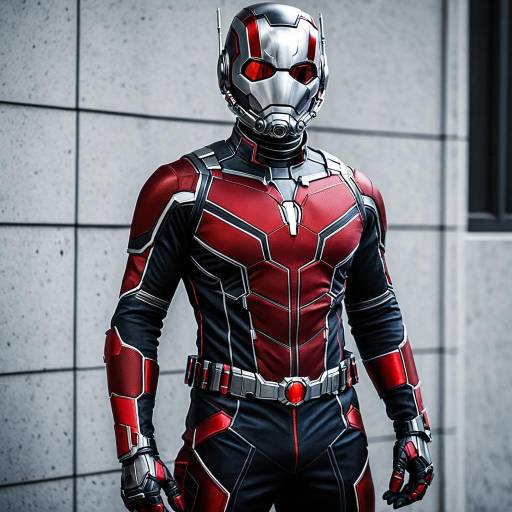 Realistic Ant-Man Scott Lang Cosplay Design