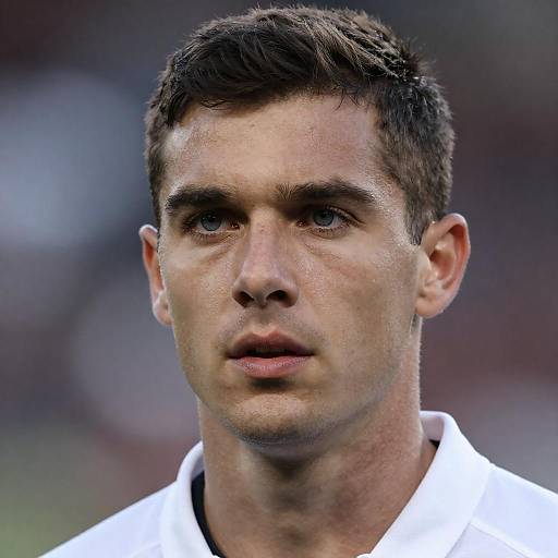 Intense Close-Up Portrait with Bokeh