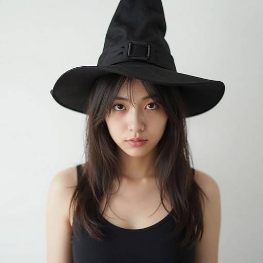 Realistic Hung Witch Costume Portrait