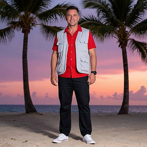 Tropical Sunset Beach Style