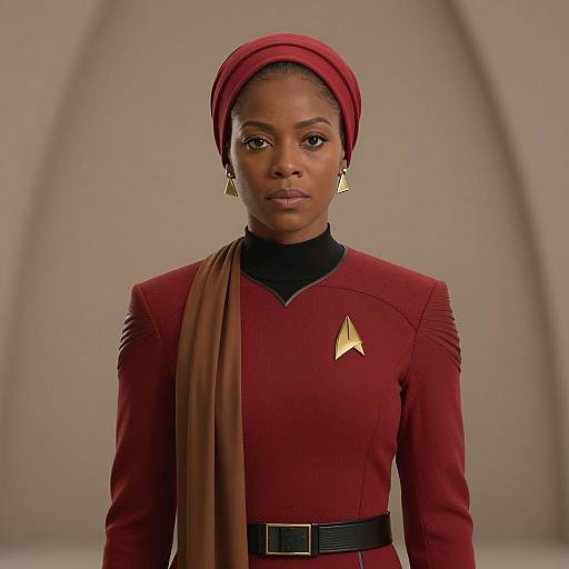 Photo-Realistic Guinan Inspired Portrait
