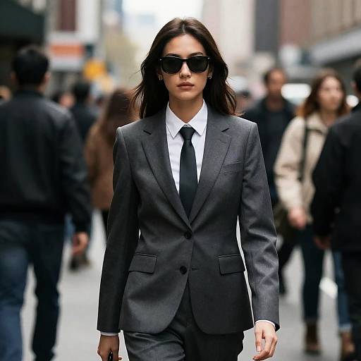 Female Mafia Outfit in City