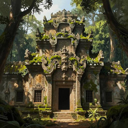 Mysterious Baroque Jungle Temples