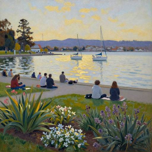 Berkeley Waterfront Park Golden Hour