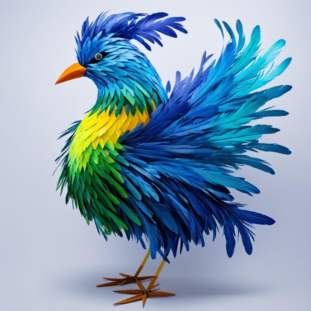 Feathery Bird Creation Inspiration