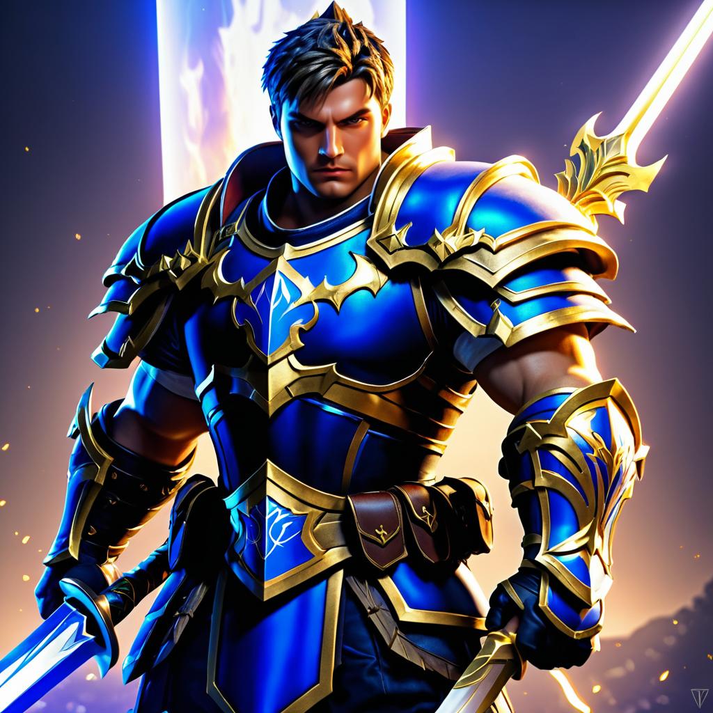 Garen: Frontline Warrior Character Design