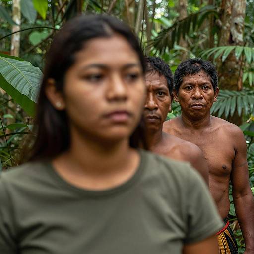 Photograph of a Jungle Encounter