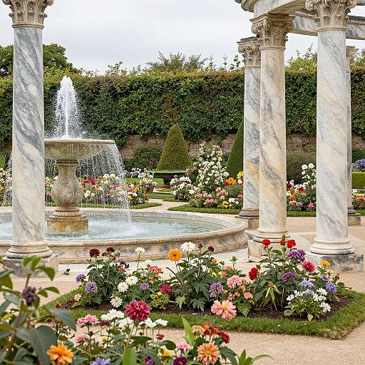 Royal Palace Garden Serenity