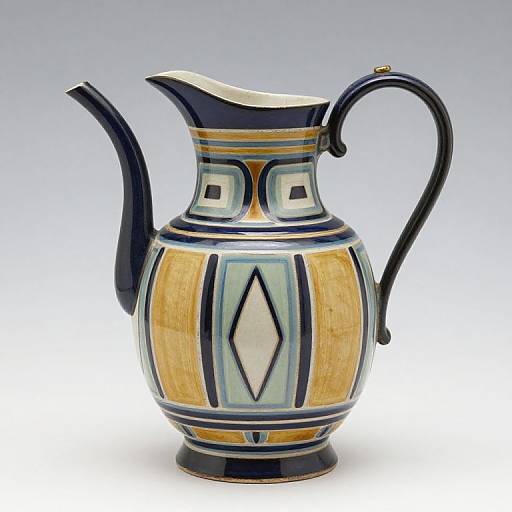 Art Deco Edna Best Geometric Jug