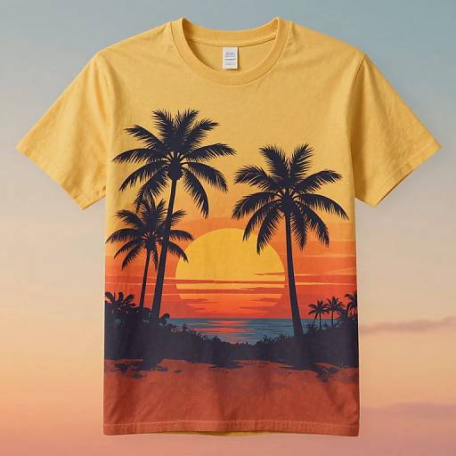 Retro Sunset T-Shirt Nostalgia Escape