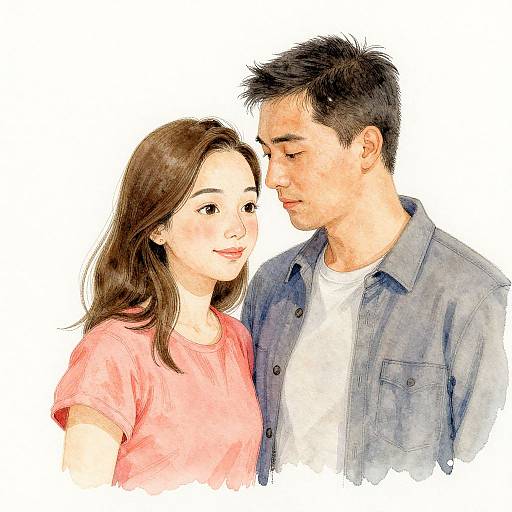 Miraculous Wide-Angle Couple Portrait