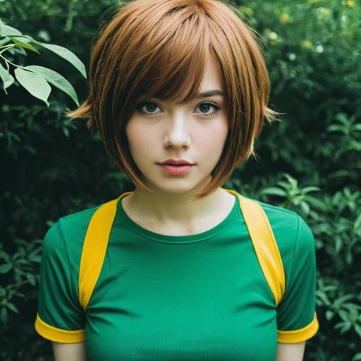 Chara Cosplay Costume with Floral Touch