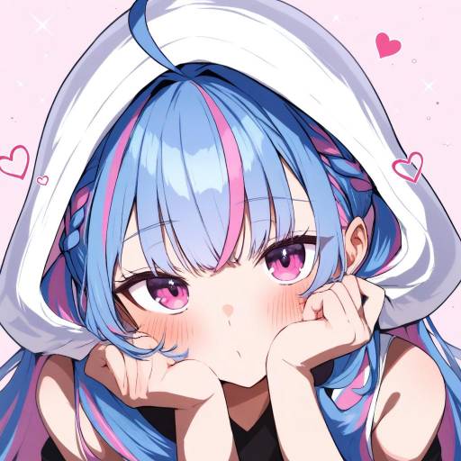 Colorful Virtual Youtuber Character Design