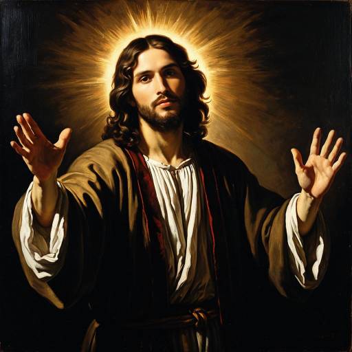 Baroque Style Jesus Christ Reaching Out