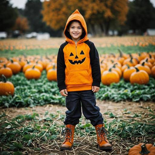 Charming Pumpkin Patch Outfit for Boys